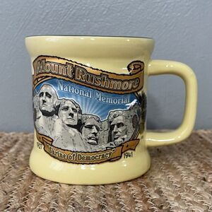 Mount Rushmore National Memorial Sculptor 3D Coffee Mug Souvenir South Dakota